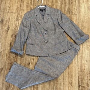 Talbots Gray Textured Women’s Suit